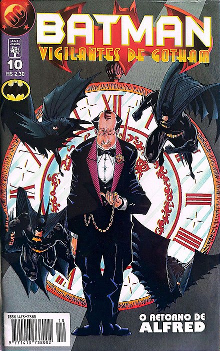 Gibi Batman e os Vigilantes de Gotham #10 - Formatinho Autor (1997) [seminovo]