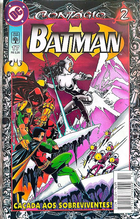 Gibi Batman #17 - Formatinho Autor (1998) [seminovo]