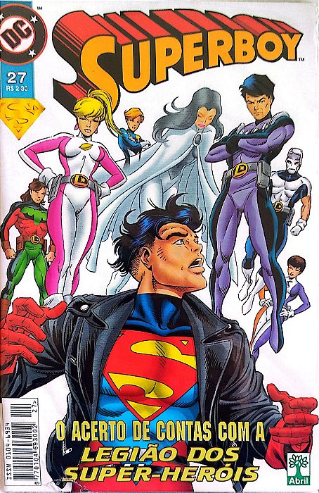 Gibi Superboy #27 - Formatinho Autor (1999) [seminovo]