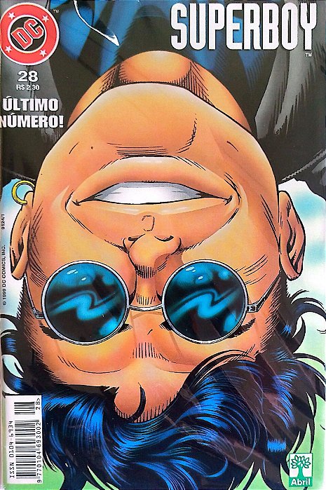 Gibi Superboy #28 - Formatinho Autor (1999) [seminovo]