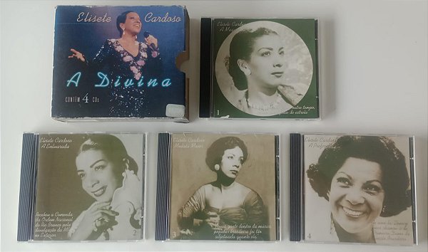 Cd [box] a Divina Elisete Cardoso Interprete Elisete Cardoso (1998) [usado]