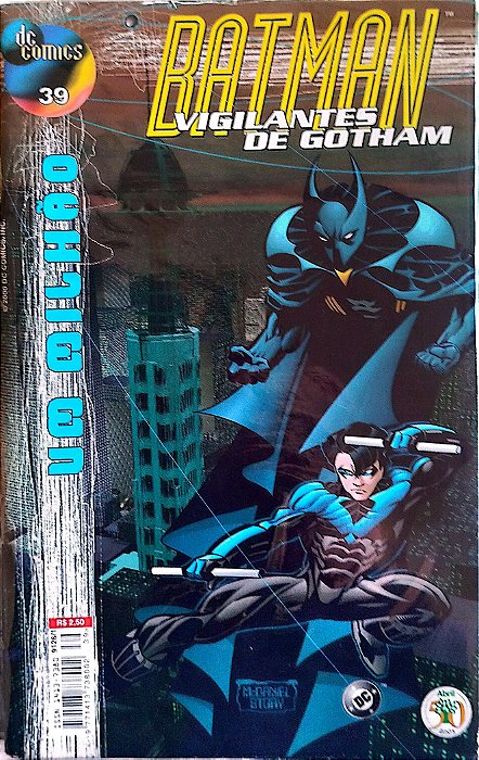 Gibi Batman e os Vigilantes de Gotham #39 - Formatinho Autor (2000) [seminovo]