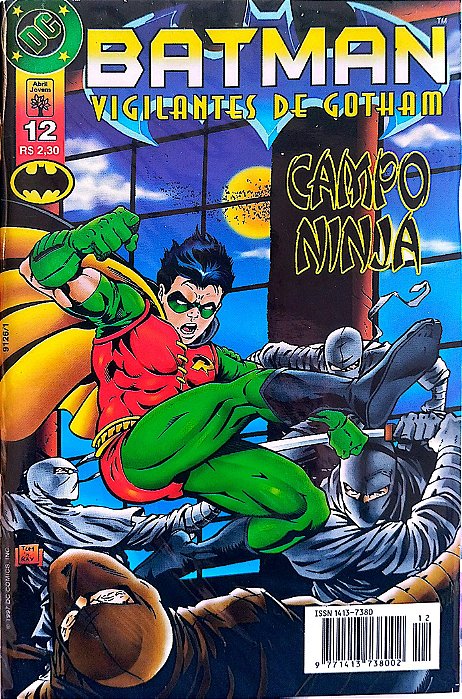 Gibi Batman e os Vigilantes de Gotham #12 - Formatinho Autor (1997) [seminovo]