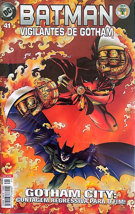 Gibi Batman e os Vigilantes de Gotham #41 - Formatinho Autor (2000) [seminovo]