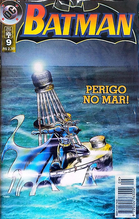 Gibi Batman #9 - Formatinho Autor (1997) [seminovo]
