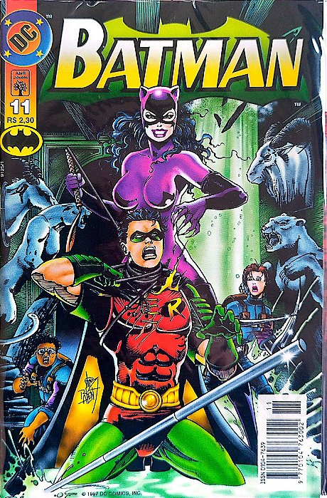 Gibi Batman #11 - Formatinho Autor (1997) [seminovo]