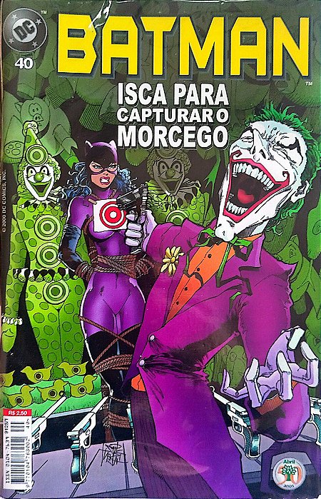 Gibi Batman #40 - Formatinho Autor (2000) [seminovo]
