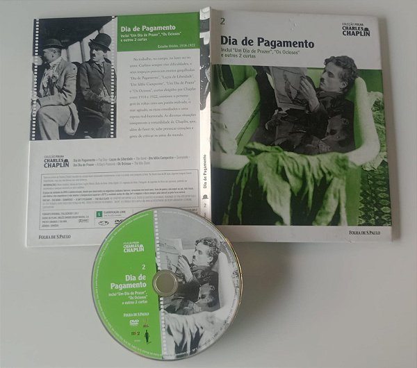 Dvd Chaplin - Dia de Pagamento [coleção Folha 2] Editora [usado]