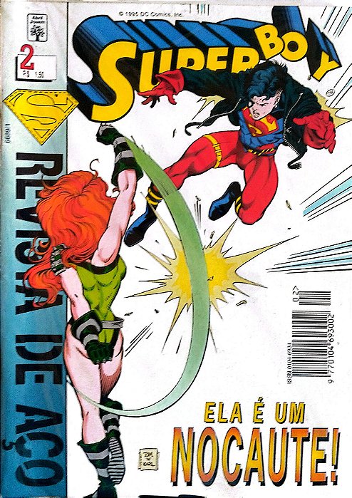 Gibi Superboy #2 - Formatinho Autor (1995) [seminovo]