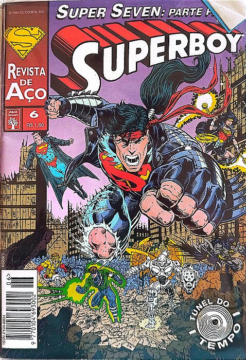 Gibi Superboy #6 - Formatinho Autor (1995) [seminovo]
