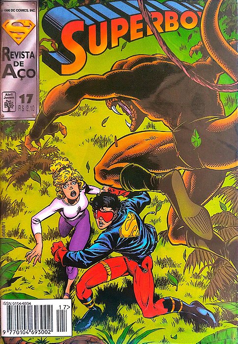 Gibi Superboy #17 - Formatinho Autor (1996) [seminovo]
