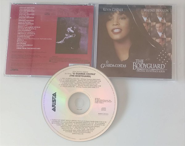 Cd o Guarda-costas - Trilha Sonora Interprete Whitney Houston e Outros (1992) [seminovo]
