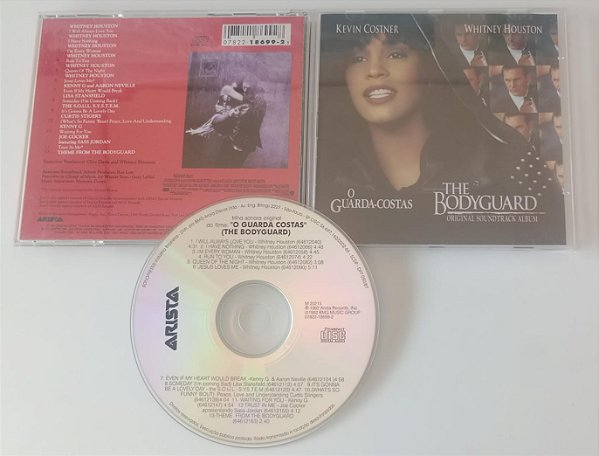 Cd o Guarda-costas - Trilha Sonora Interprete Whitney Houston e Outros (1993) [usado]