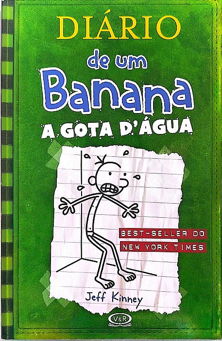 Livro a Gota D''água - Diário de um Banana 3 Autor Kinney, Jeff (2012) [seminovo]