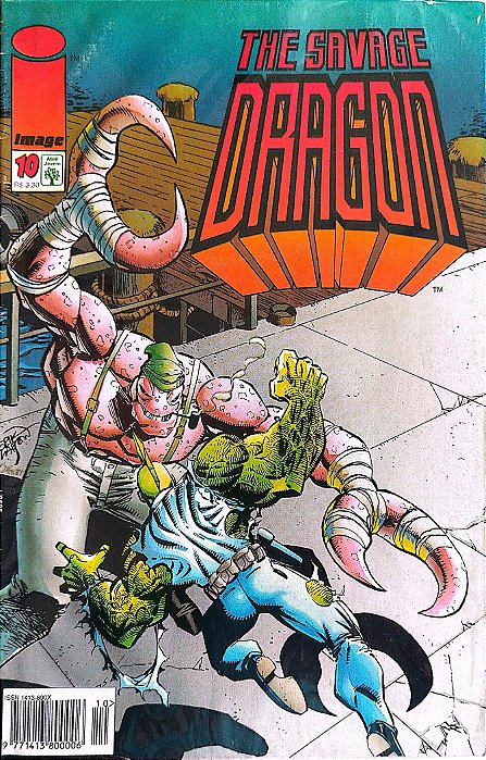 Gibi The Savage Dragon #10 Autor (1997) [seminovo]