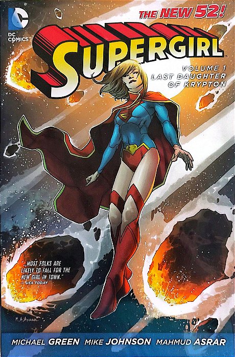 Gibi Supergirl #1 Autor (2012) [seminovo]