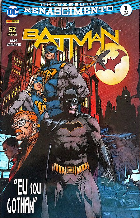Gibi Batman #1 (capa Variante) Autor (2017) [seminovo]