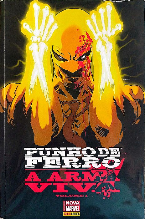 Gibi Punho de Ferro: a Arma Viva #1 Autor (2015) [seminovo]