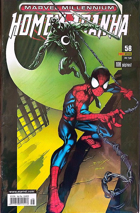 Gibi Homem-aranha #58 - Marvel Millennium Autor (2006) [seminovo]