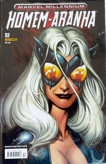 Gibi Homem-aranha #57 - Marvel Millennium Autor (2006) [usado]