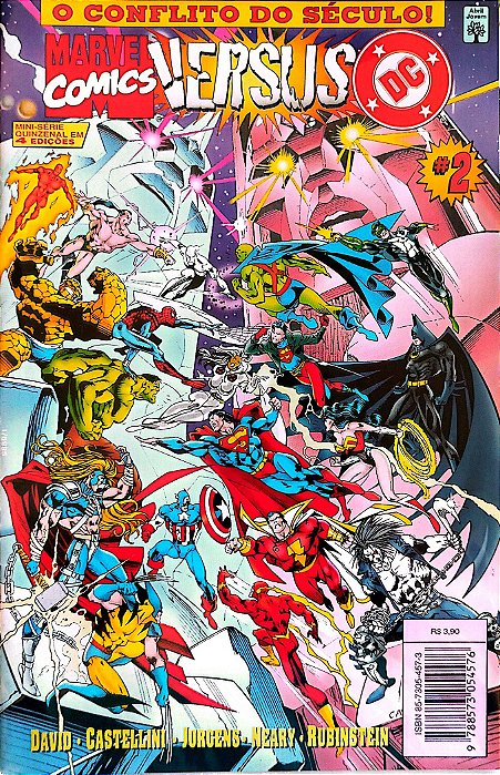 Gibi Marvel Versus Dc #2 Autor (1997) [seminovo]