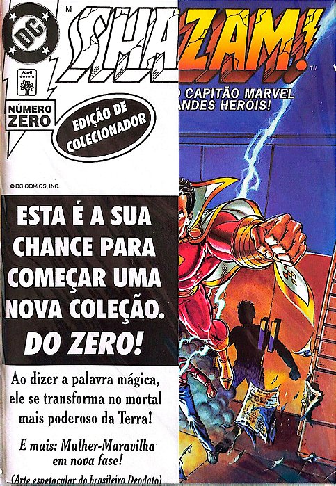 Gibi Shazam! #0 - Formatinho Autor (1996) [seminovo]