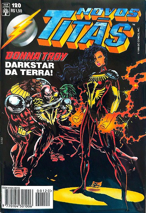 Gibi Novos Titãs #120 - Formatinho Autor (1996) [seminovo]