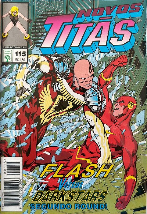 Gibi Novos Titãs #115 - Formatinho Autor (1995) [seminovo]