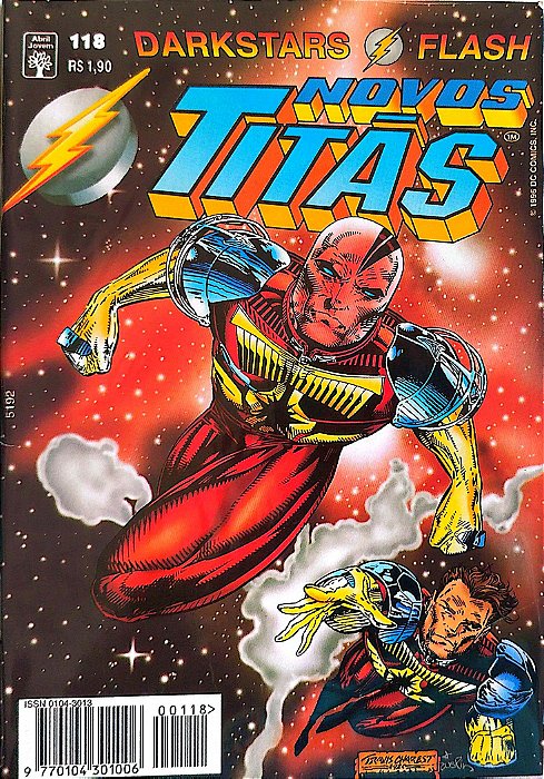 Gibi Novos Titãs #118 - Formatinho Autor (1996) [seminovo]