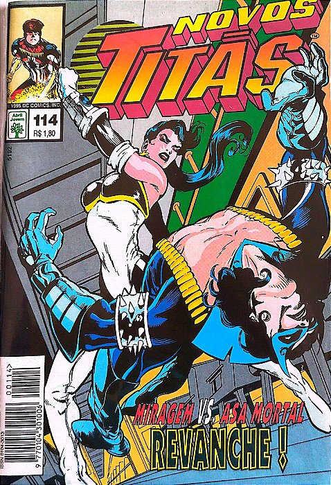 Gibi Novos Titãs #114 - Formatinho Autor (1995) [seminovo]