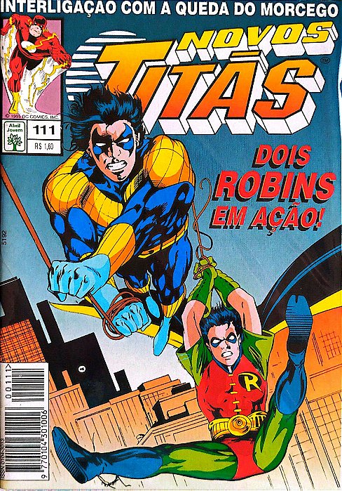 Gibi Novos Titãs #111 - Formatinho Autor (1995) [seminovo]