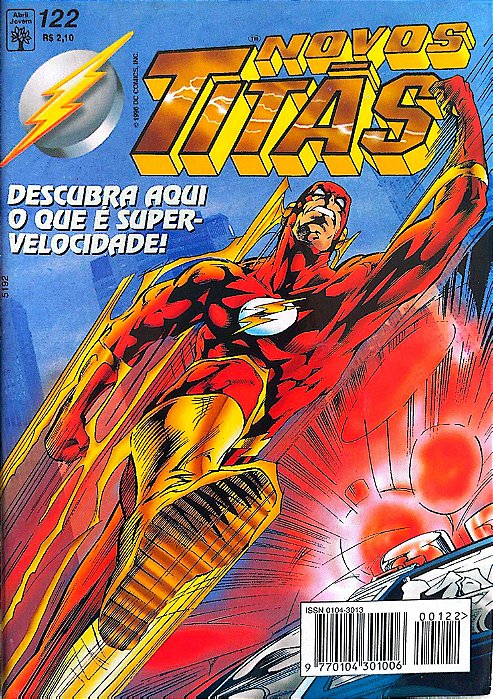 Gibi Novos Titãs #122 - Formatinho Autor (1996) [seminovo]