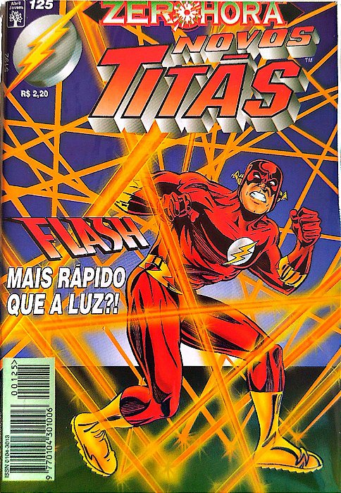 Gibi Novos Titãs #125 - Formatinho Autor (1996) [seminovo]