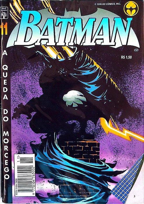 Gibi Batman #11 - Formatinho Autor (1996) [seminovo]