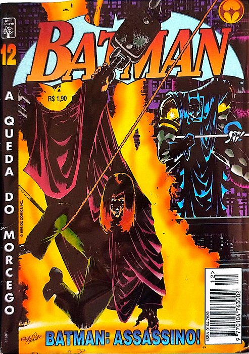Gibi Batman #12 - Formatinho Autor (1996) [seminovo]