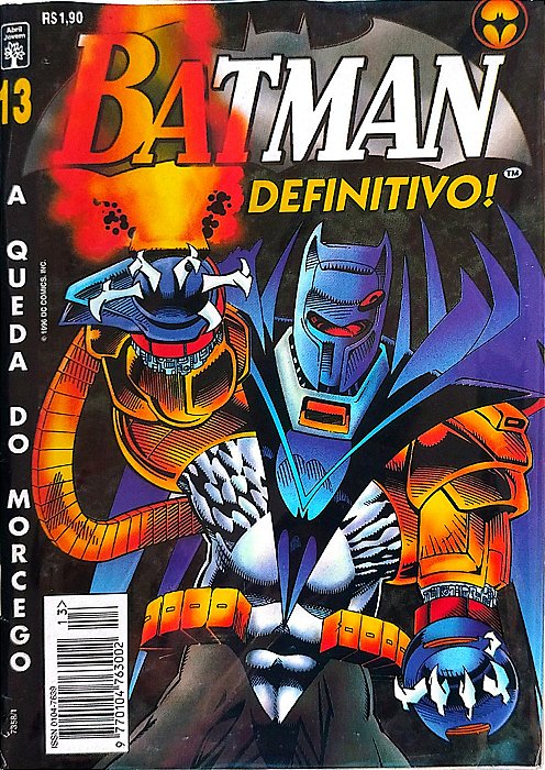 Gibi Batman #13 - Formatinho Autor (1996) [seminovo]