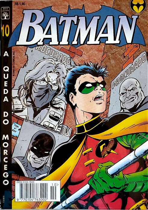 Gibi Batman #10 - Formatinho Autor (1995) [seminovo]