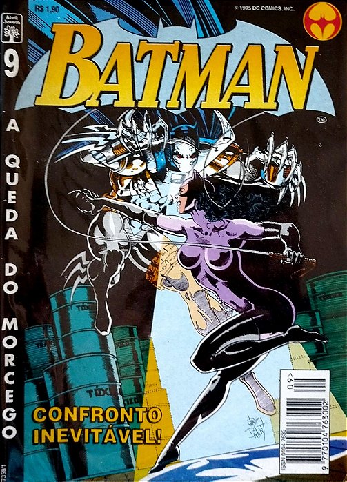 Gibi Batman #9 - Formatinho Autor (1995) [seminovo]