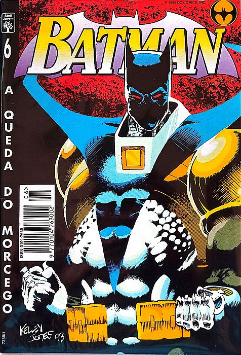 Gibi Batman #6 - Formatinho Autor (1995) [seminovo]