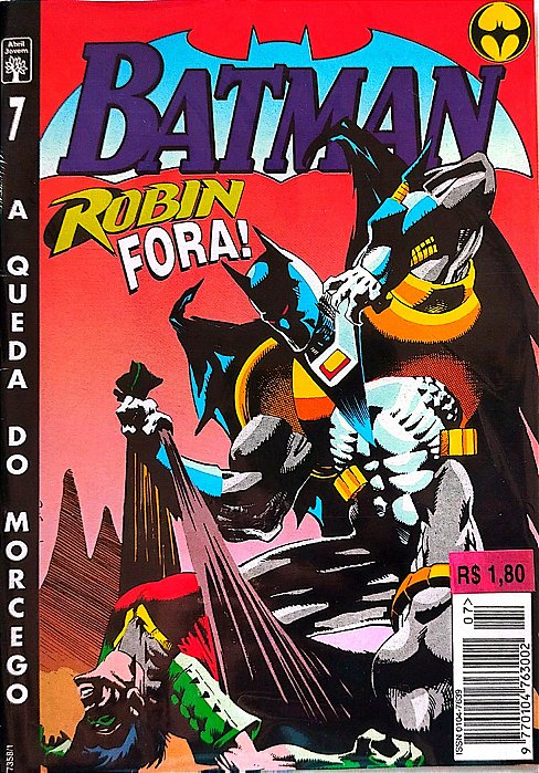 Gibi Batman #7 - Formatinho Autor (1995) [seminovo]