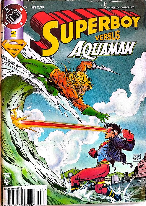Gibi Superboy #2 - Formatinho Autor (1996) [seminovo]