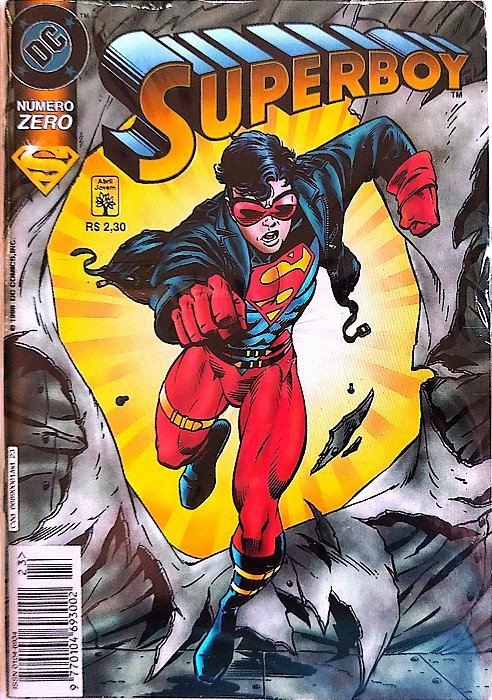 Gibi Superboy #0 - Formatinho Autor (1996) [seminovo]