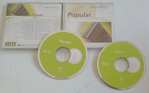 Cd Popular 2 Cds Bis - Mpb Interprete Vários Artistas (2000) [usado]