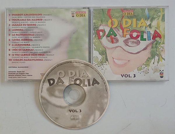 Cd o Dia da Folia 3 - Coleção o Dia Interprete Vários Artistas [usado]