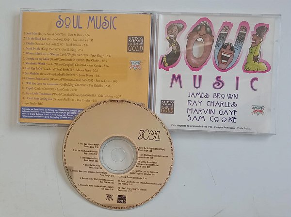 Cd Soul Music - Coleção Audio News 2 Interprete Vários Artistas [usado]