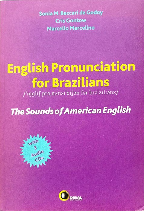 Livro English Pronunciation For Brazilians Autor Godoy, Sonia M. Baccari de (2006) [seminovo]