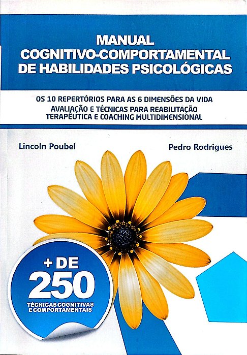 Livro Manual Cognitivo-comportamental de Habilidades Psicológicas Autor Poubel, Lincoln (2019) [seminovo]