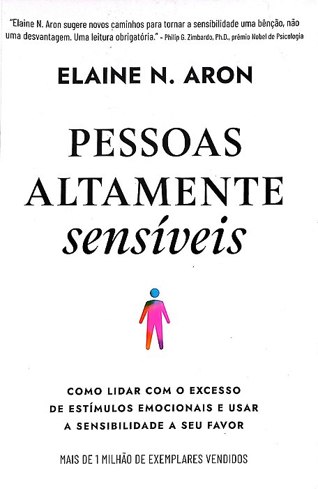 Livro Pessoas Altamente Sensíveis Autor Aron, Elaine N. (2021) [seminovo]