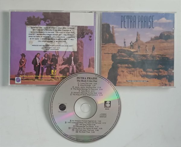 Cd Petra Praise... The Rock Cries Out Interprete Petra [usado]