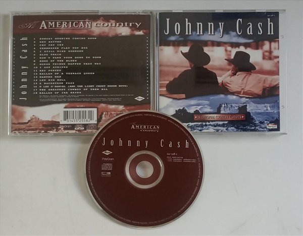 Cd All American Country Interprete Johnny Cash (1996) [usado]